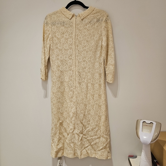 🤍 Vintage Lace Dress — Union Made in Canada - Picture 3 of 11